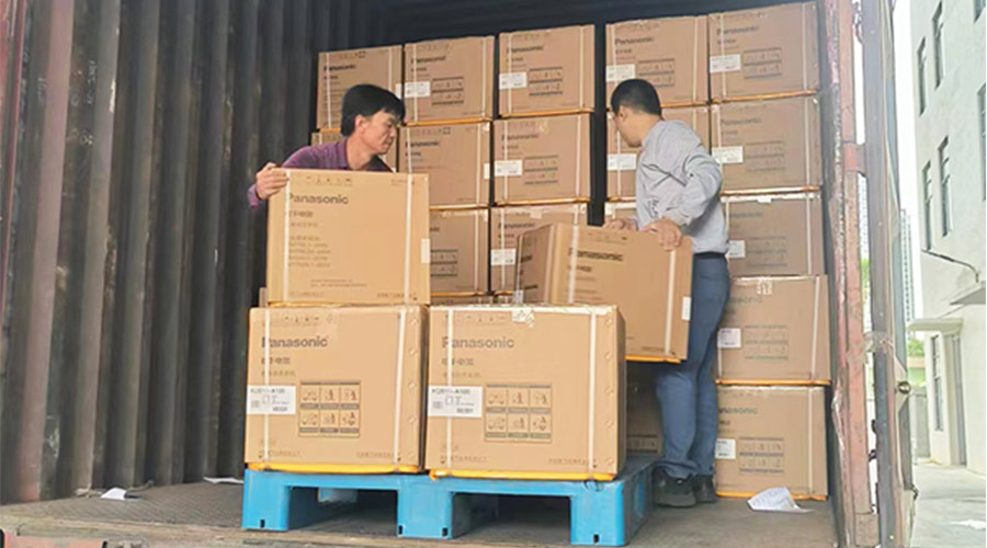 發(fā)貨抓速度！金環(huán)電器第一時(shí)間完成松下滾筒干衣機(jī)發(fā)貨