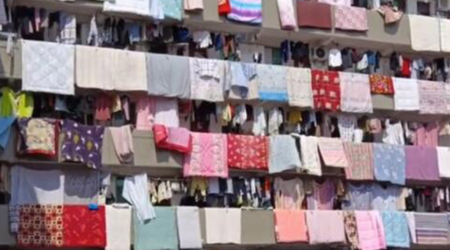 學(xué)?，F(xiàn)曬被大場面！滾筒衣服烘干機(jī)即烘即干大件棉被 便捷好用