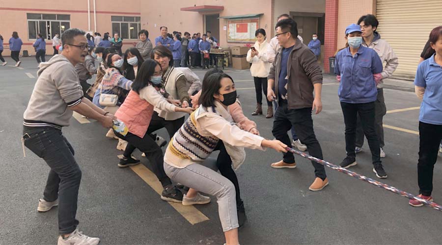 凝心聚力 辭舊迎新！金環(huán)電器開展跨年文娛活動