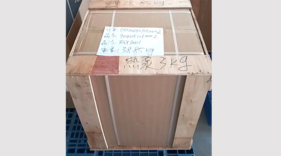 吸引客戶關(guān)注！金環(huán)電器熱泵滾筒干衣機小樣出貨國外