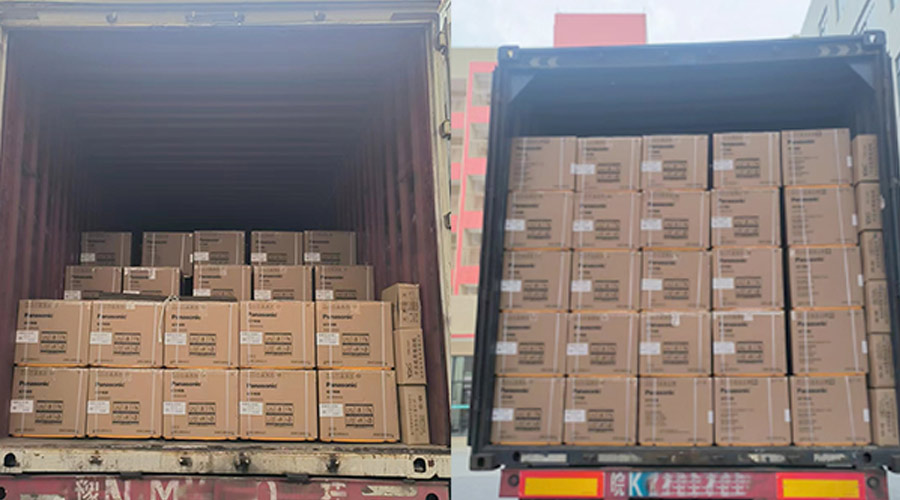 時(shí)間就是金錢！金環(huán)電器快速完成松下衣物烘干機(jī)發(fā)貨