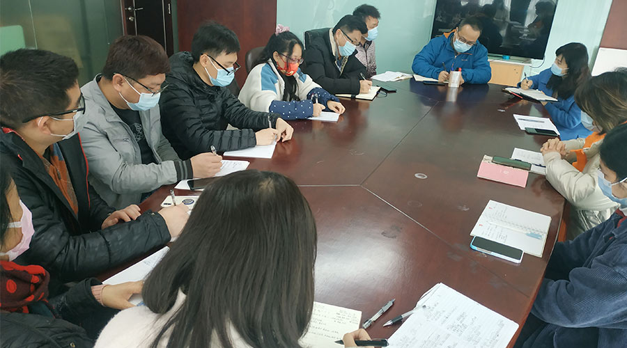 開工大吉！金環(huán)電器組織銷售部門召開動員大會