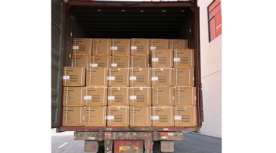 國(guó)內(nèi)知名品牌客戶裝柜完畢！順利發(fā)貨！