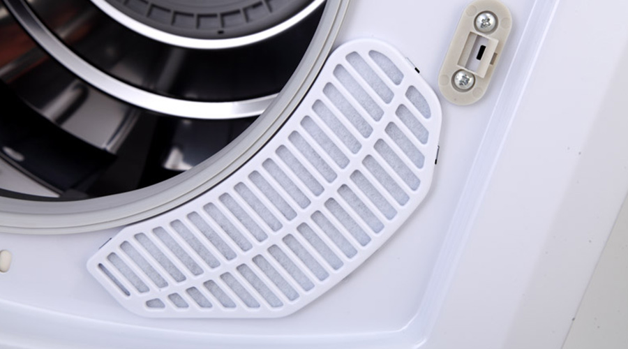 家用衣服烘干機配件：進風口過濾網(wǎng)構成和安裝